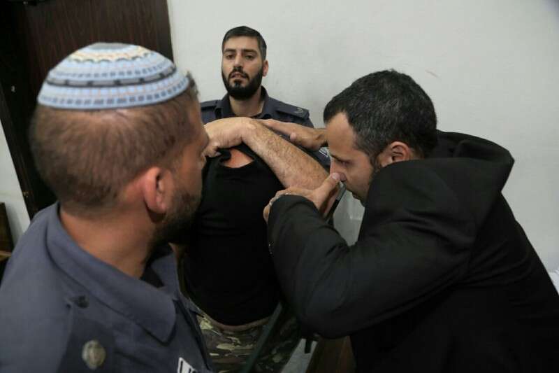 שמאי בדיון להארכת מעצרו, אתמול // צילום: גדעון מרקוביץ'